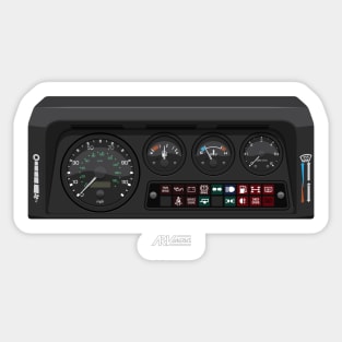 Defender TD5 Instrument Panel Sticker